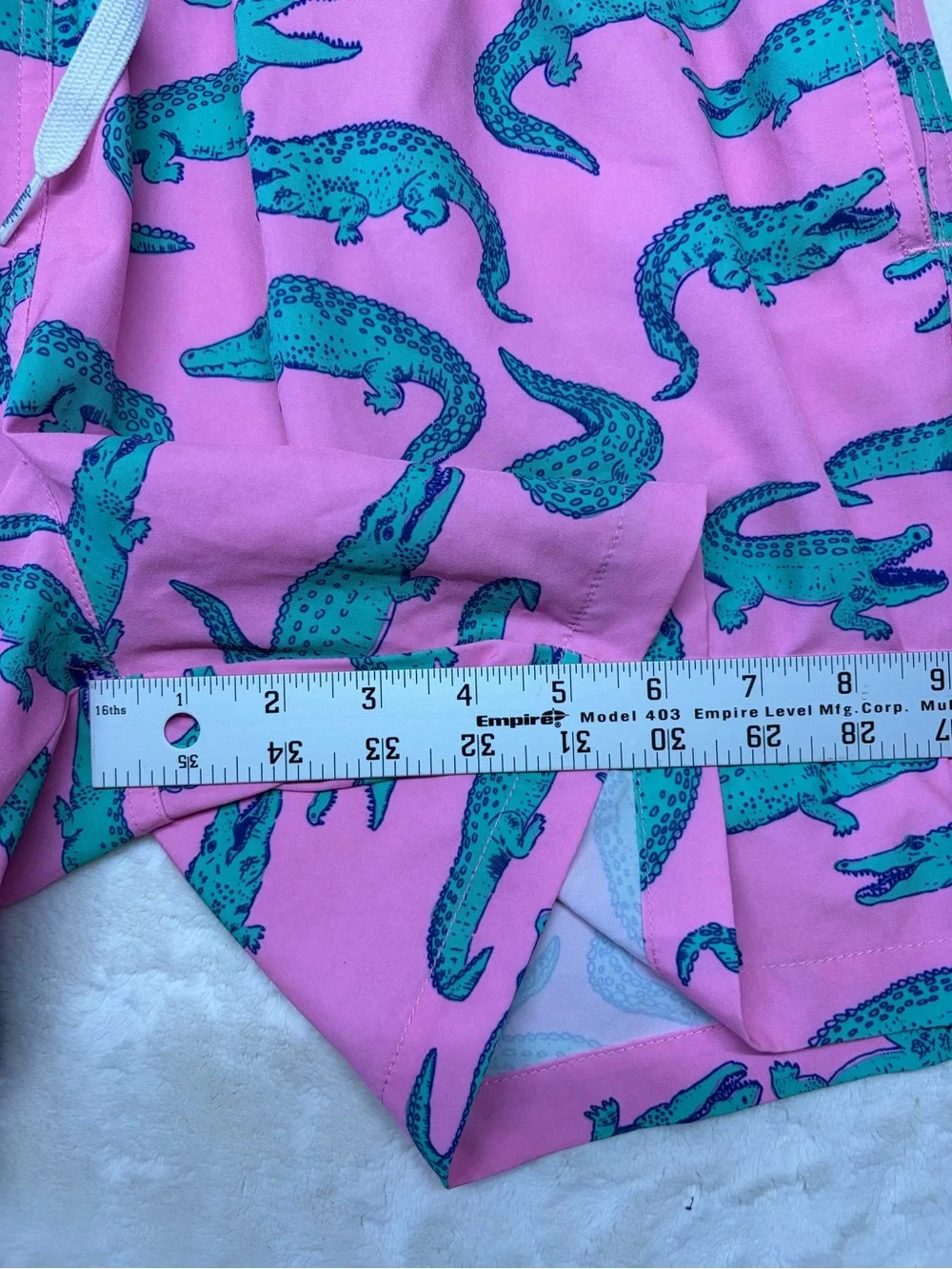 Mens CHUBBIES Alligator Glades Classic Swim Trunk Lined 5.5